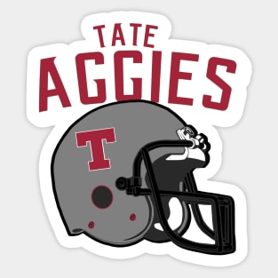 Tate Aggies football Sticker